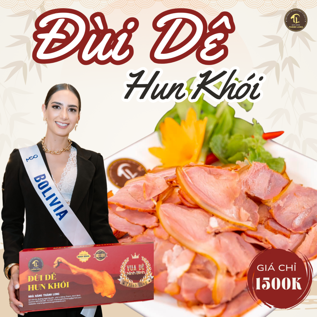 THỊT DÊ HUN KHÓI NINH BÌNH