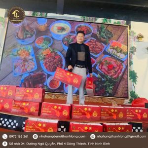 Đùi dê hun khói cho tiệc công ty – giải pháp gọn nhẹ